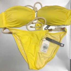 Yellow Vix Bikini - New with Tags